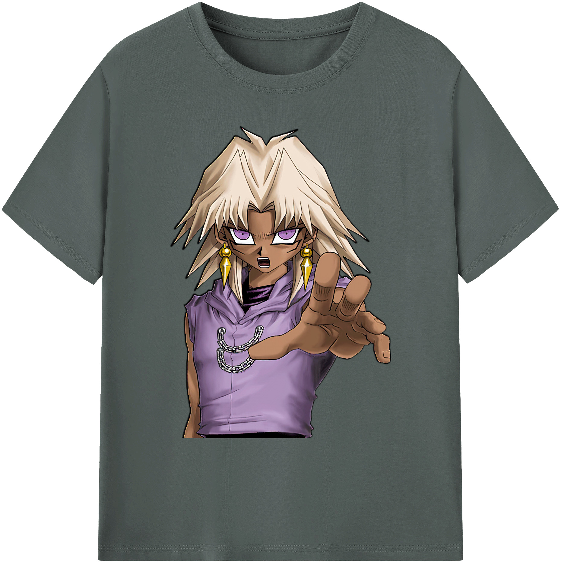（画像用） 遊☆戯☆王 Yu-Gi-Oh! 綿100％ メンズ半袖Tシャツ｜肌触りやわらか＆通気性